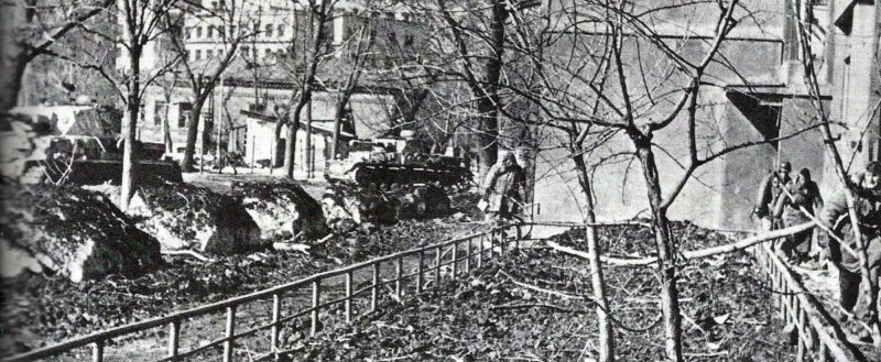 Panzergrenadiere in Charkow