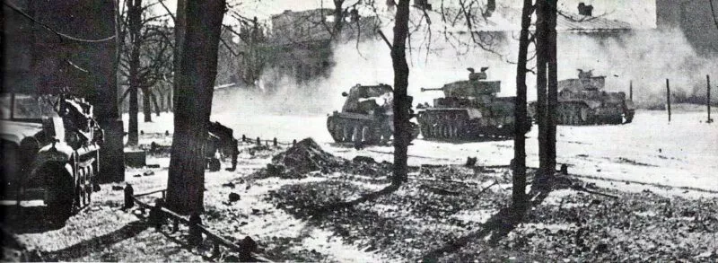 Wehrmacht Kriegsgliederung Januar 1943 und Schlacht von Charkow 13 Panzer Straßenkampf Charkow