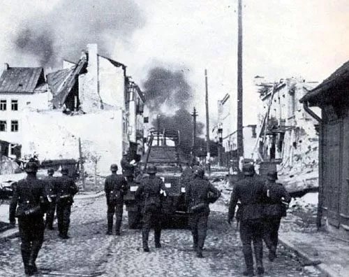 Leibstandarte SS Adolf Hitler 9 LSSAH Socharzow, Polen 1939