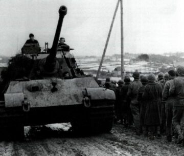 Königstiger von Peipers Kampfgruppe