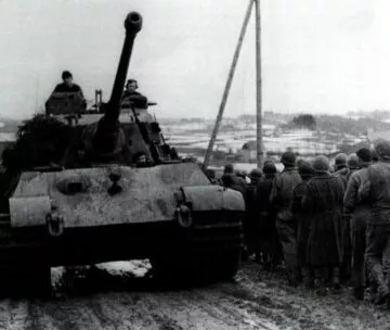Königstiger von Peipers Kampfgruppe