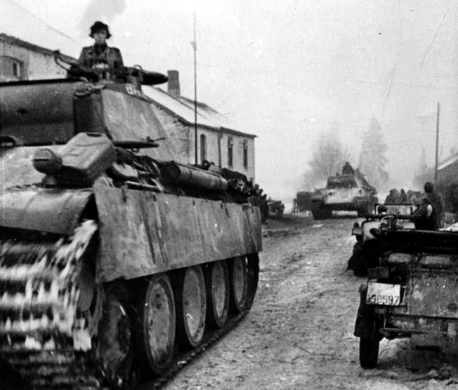 Panther-Panzer Ardennen Panzer-Lehr-Division