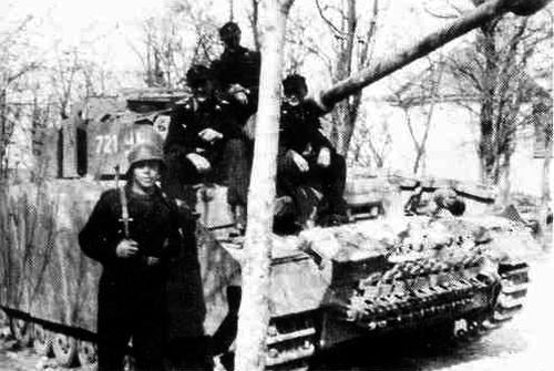 PzKpfw IV Panzer-Lehr-Regiment 130 Ungarn