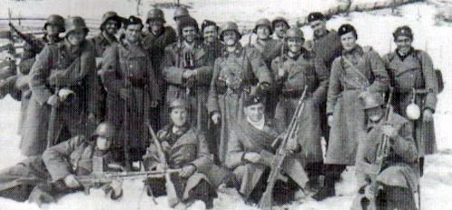 Achsen-Verbündete an der Ostfront 10 V. Ustascha-Brigade