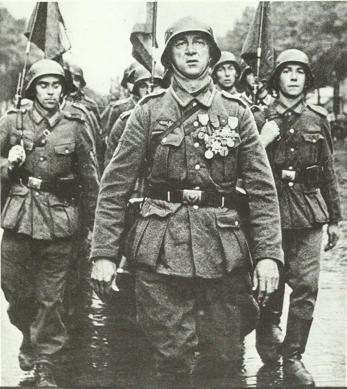 Waffenstillstand zwischen Frankreich und Deutschland 1940 20 Veteranen der französischen Legion