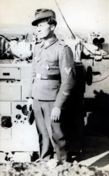 Deutsche Heimat-Flak 7 Lt Franz Haider Entfernungsmesser 24Flakdiv