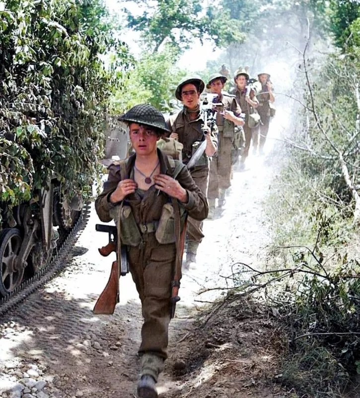 Britische Armee in Italien 1943-45 4 5. Northamptonshire-Regiment