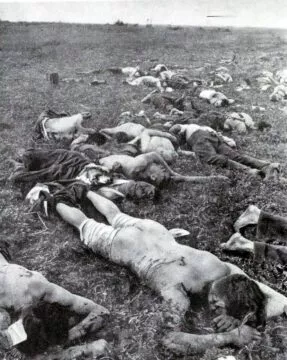 Sühnemaßnahmen 15 ermordete deutsche Soldaten