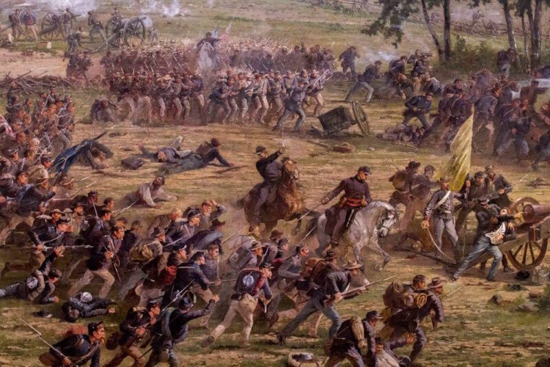 Unions-Regimenter Gettysburg