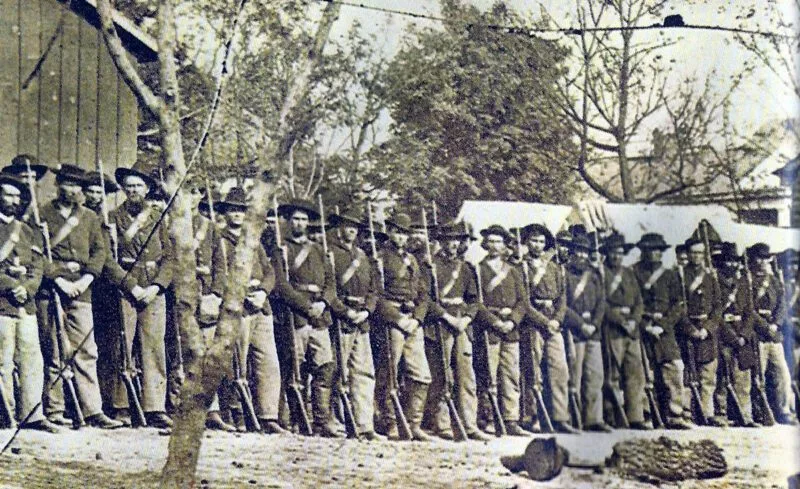 US-Bürgerkrieg 1863 16 Michigan-Regiment