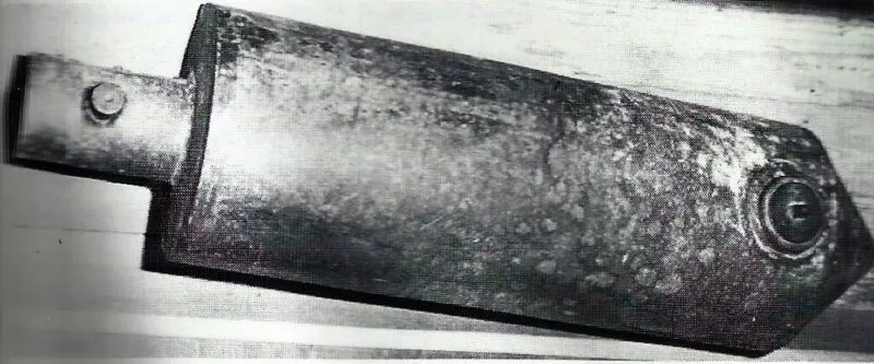 US-Bürgerkrieg 1863 20 'Spar-Torpedo'-Rammladung
