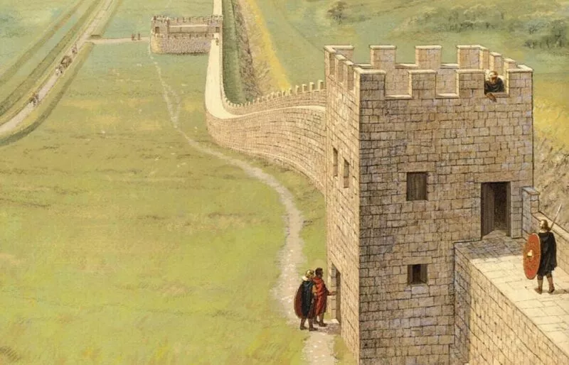 Spätrömische Armee 9 Hadrians-Wall