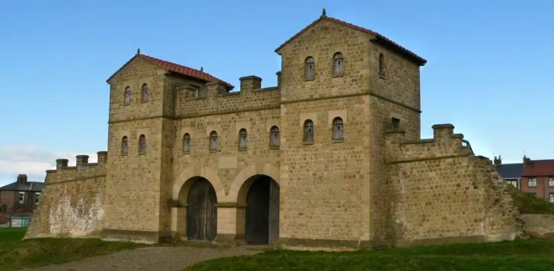 Römische Grenzbefestigungen 14 Kastell Arbeia