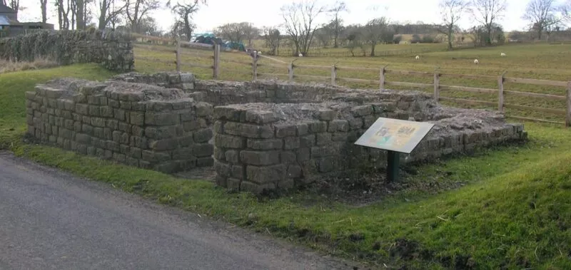 Römische Grenzbefestigungen 15 Leahill Turret