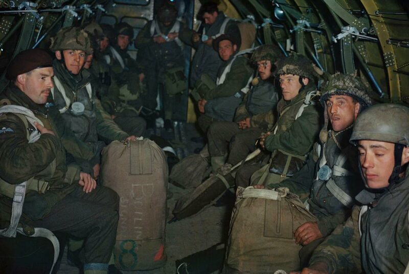 Britische Fallschirmjäger