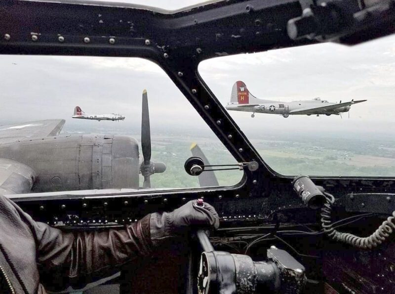 Formationsflug B-17