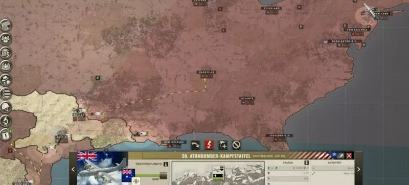 Call of War mit Australien 36 Atomschlag New York
