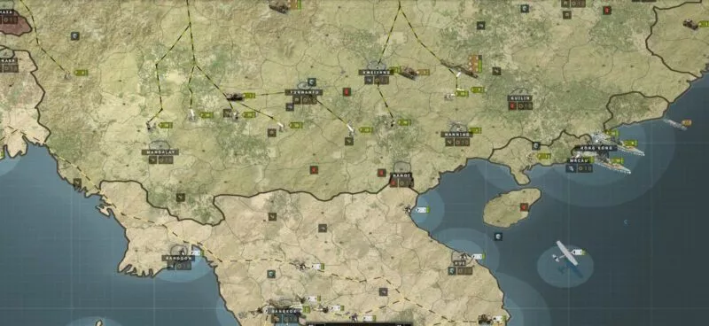 Call of War mit Australien 31 Gemeinsame Karte