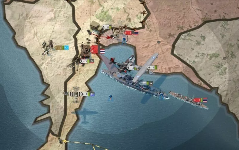 Call of War mit Australien 12 Siam-Front
