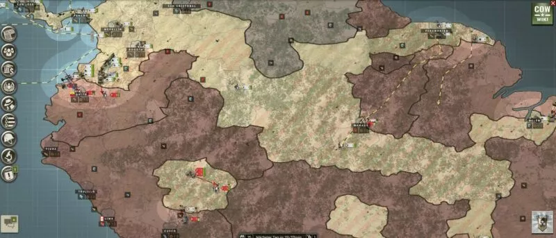 Call of War mit Australien 37 Kämpfe in Südamerika