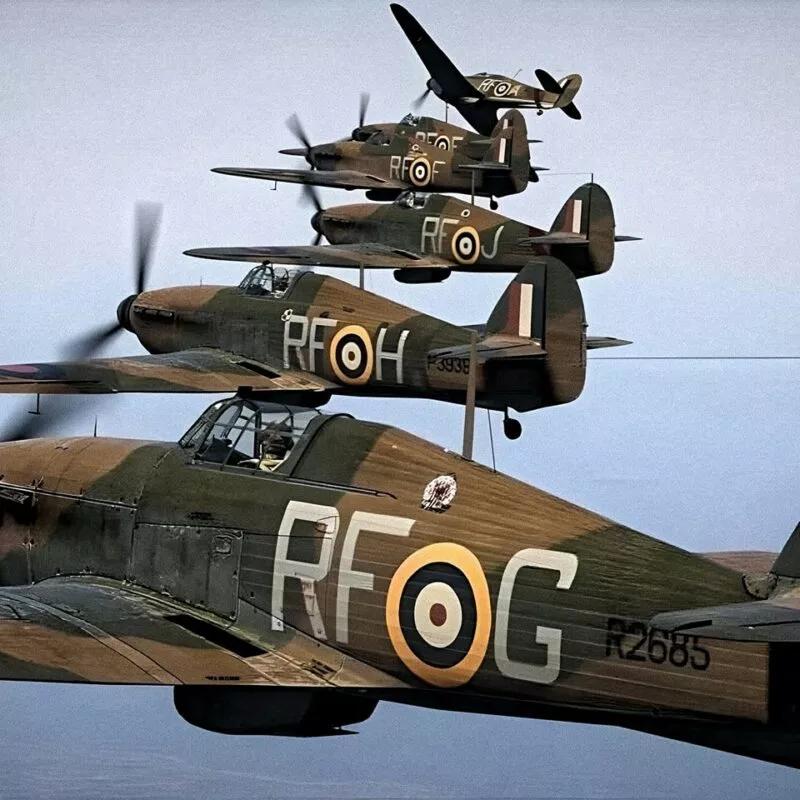 Hawker Hurricane 5 Hawker Hurricane polnische 303. Squadron