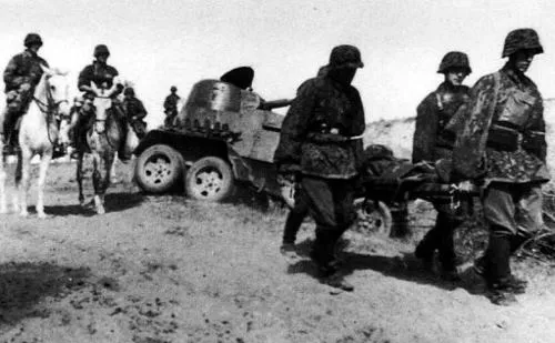 8. SS-Kavallerie-Division Florian Geyer 8 SS-Kavallerie Verwundeter 1941
