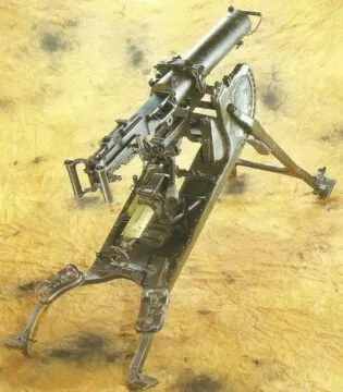 Deutsche Maschinengewehre 1914-18 7 Schweres Maschinengewehr Modell 1915