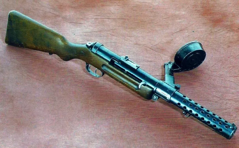 Deutsche Maschinengewehre 1914-18 10 Bergmann MP 18/I