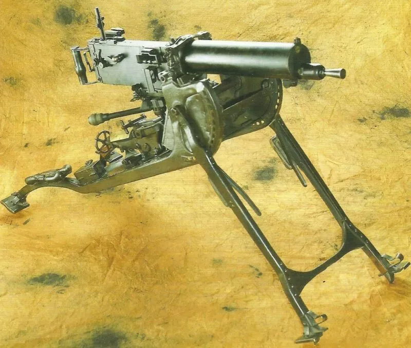 Deutsche Maschinengewehre 1914-18 5 Maschinengewehr Modell 1908