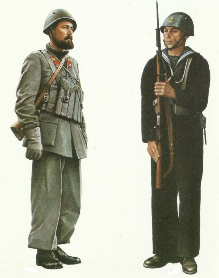 Italian Marine Ranks Italienische Streitkräfte nach September 1943 - Weltkrieg2