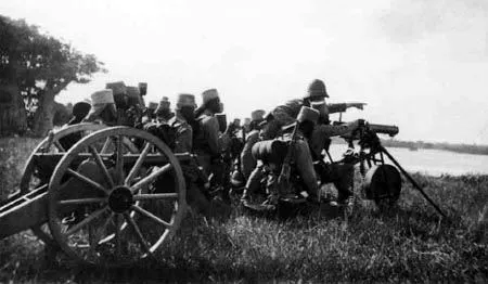 Maxim-MG 08 Schutztruppe Maxim MG