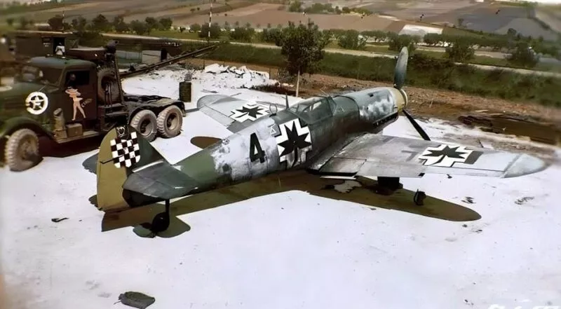 Bf 109 G 17 kroatische Bf 109G