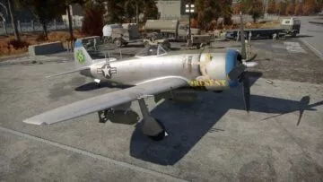 T14 und War Thunder 42 P-47N-15