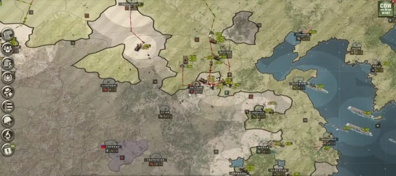 Call of War mit USA 30 Chinesen überrennen Japaner