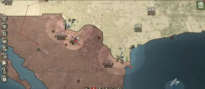 Call of War mit USA 32 Mexiko aus der Koalition herausgeworfen