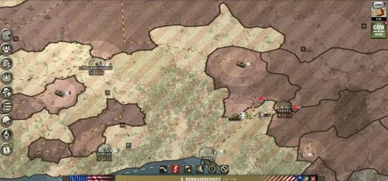 Call of War mit USA 36 Zusammenstoß der amerikanischen und indischen Truppen