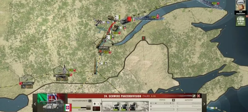 Call of War mit USA 41 Italienischer Stoß