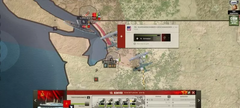Call of War mit USA 42 sowjetische Invasionsversuch