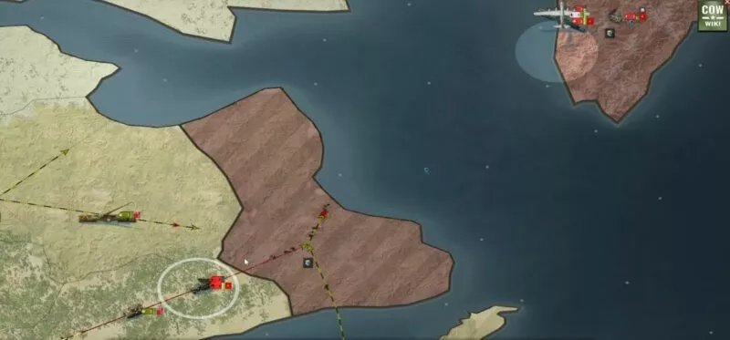 Call of War mit USA 49 Sowjetisches Vordringen durch Nordost-Kanada