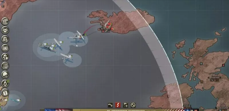 Call of War mit USA 50 Angriff zur Vernichtung von zwei sowjetischen Atombombern