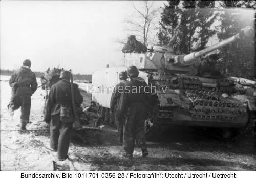 PzKpfw IV der Pz.Gren.Div. FHH PzGrenDiv FHH PzIV Nordrussland Anfang 1944