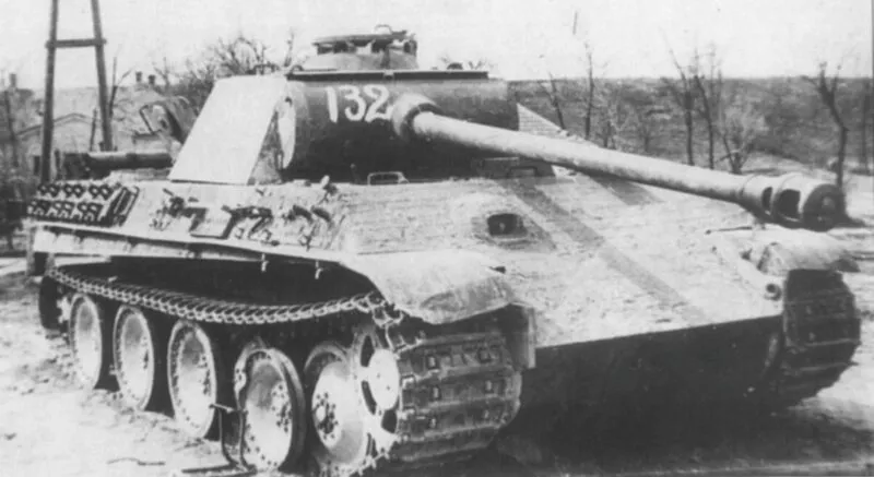 Panzer-Division Feldherrnhalle 7 abgeschossener Panther von FHH
