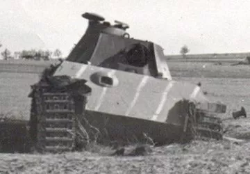 Panzer-Division Feldherrnhalle 11 Abgeschossener Panther-Panzer von FFH-1
