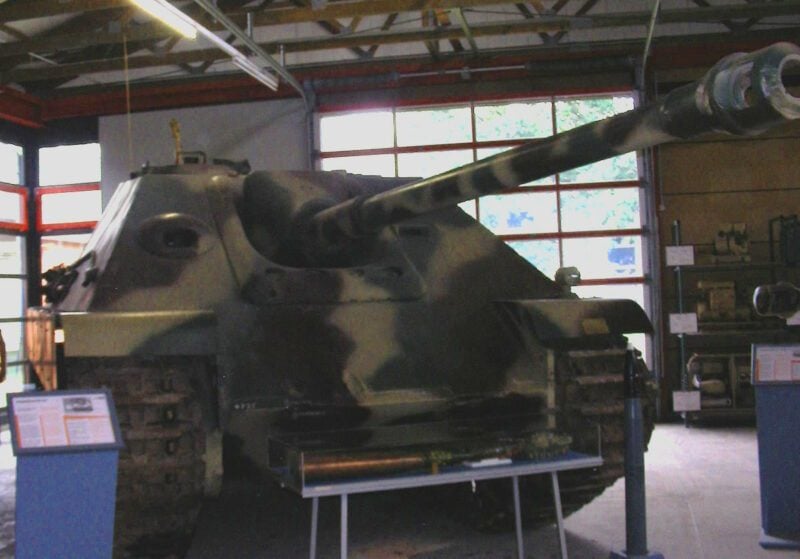Jagdpanther im Panzermuseum Munster
