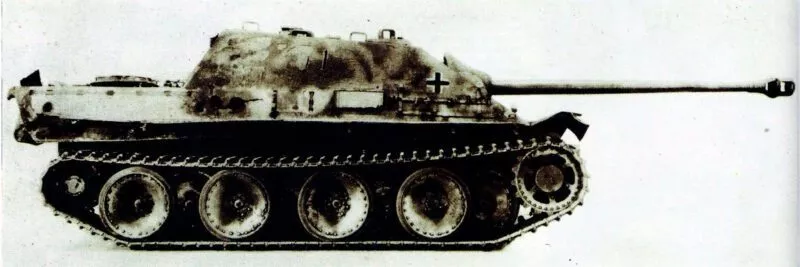 Jagdpanther 6 Jagdpanther Seitenansicht