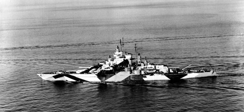 USS California Totalumbau