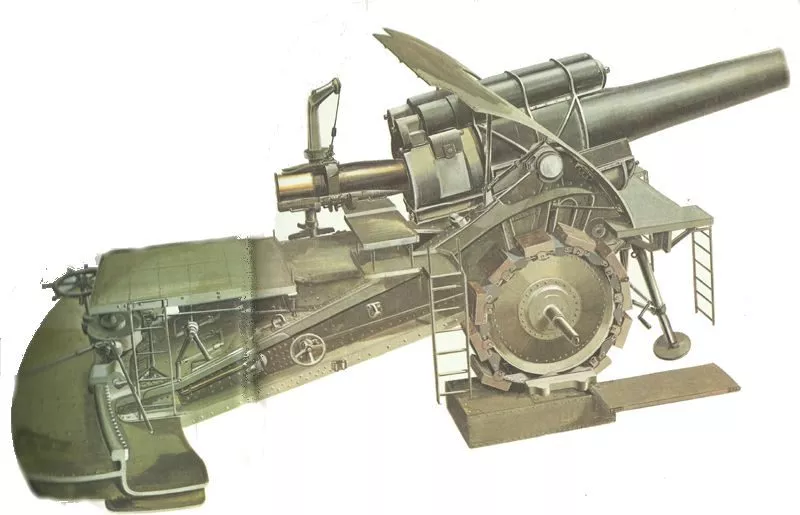 Dicke Berta 33 Dicke Berta model