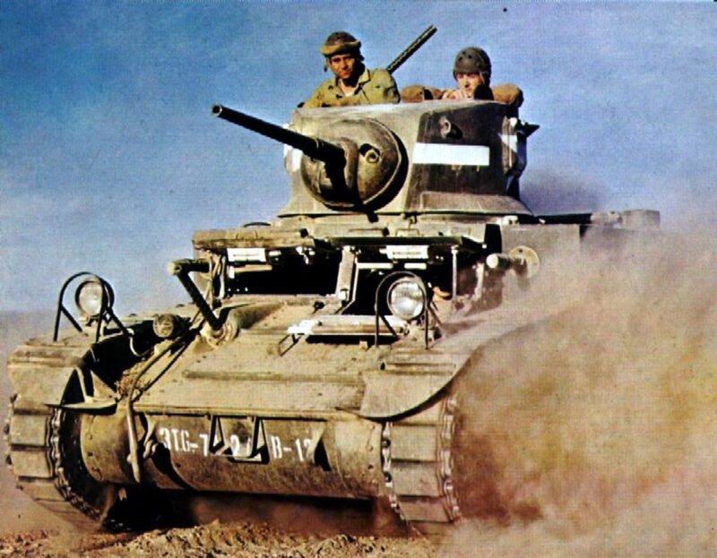 M3 Stuart 4 M3 Stuart Nordafrika