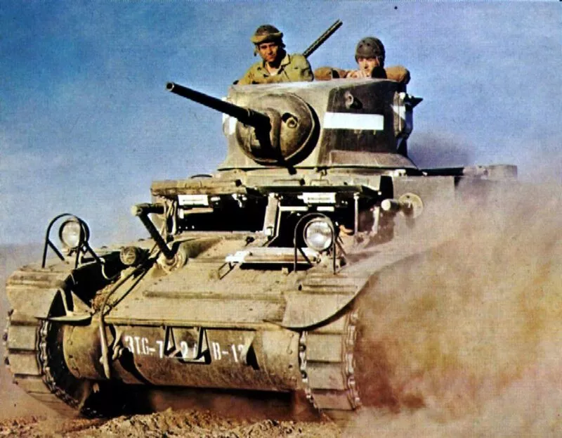 M3 Stuart 5 M3 Stuart Nordafrika