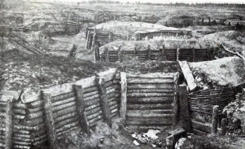 US-Bürgerkrieg 1864 11 Verteidigungsstellungen bei Petersburg